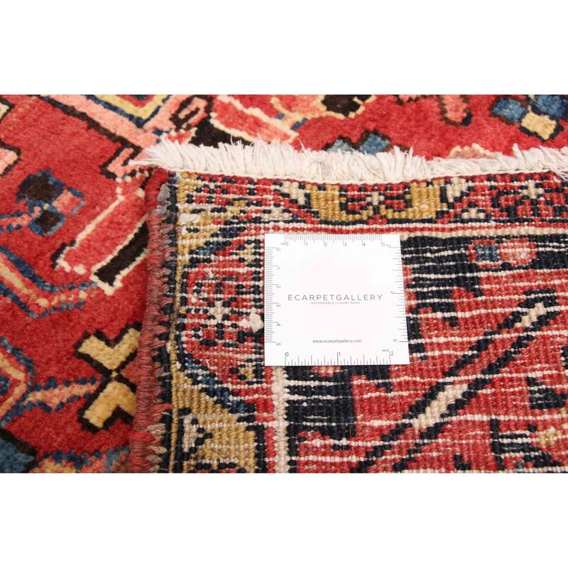 ECARPETGALLERY Hand-knotted Sarabi Red Wool Rug - 8'8 x 11'10