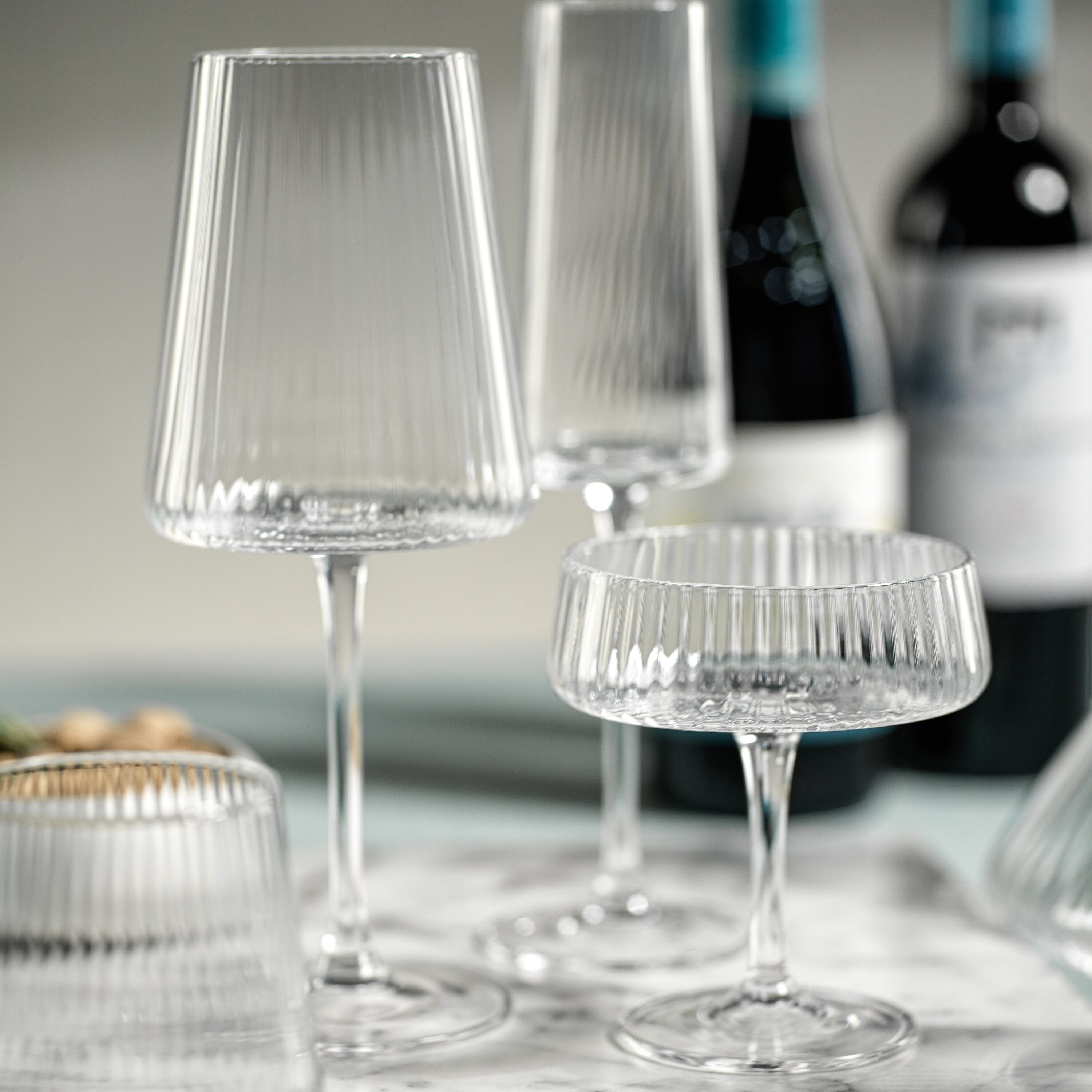 SHADOW White Wine Glasses Set of 6 – Tonfisk Design