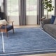 preview thumbnail 14 of 63, Nourison Essentials Indoor/Outdoor Solid Area Rug 10' x 14' - Navy/Ivory