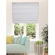 preview thumbnail 1 of 3, Arlo Blinds White Light Filtering Cordless Fabric Roman Shades