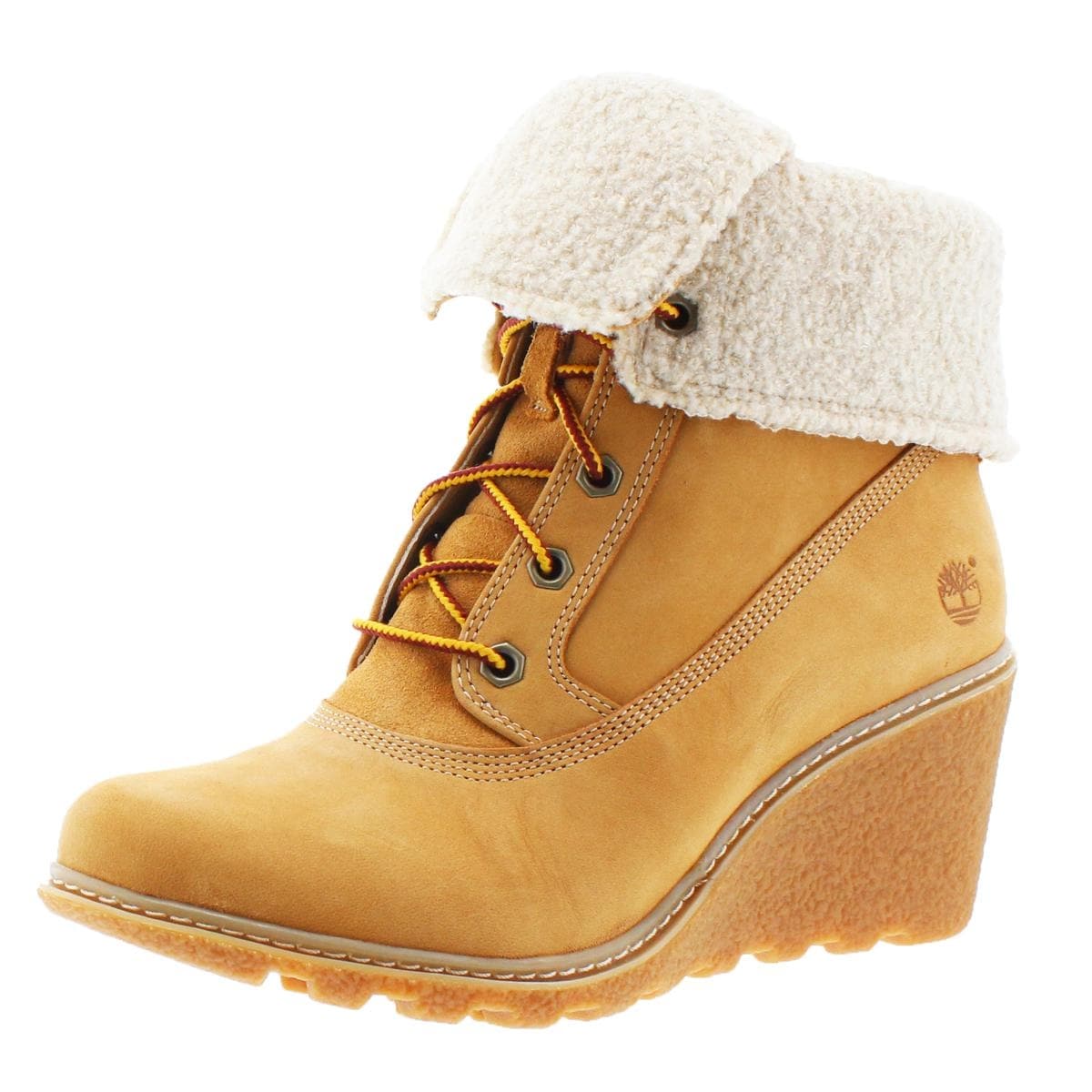 timberland wedge ankle boots