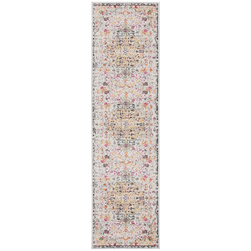 SAFAVIEH Madison Sabire Boho Medallion Distressed Rug
