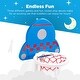 preview thumbnail 5 of 4, 3-in-1 Toddler Basketball Hoop Sports Activity Center Play Set