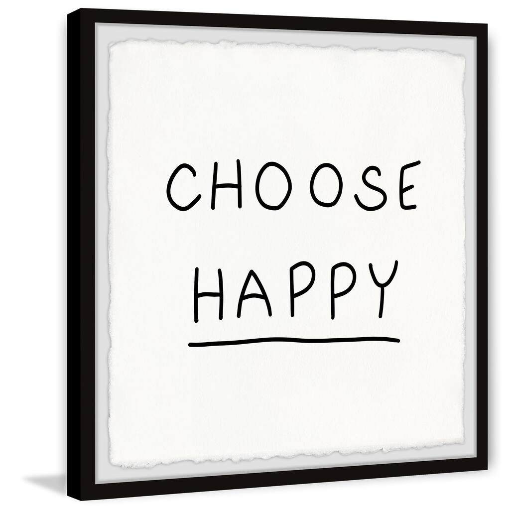 'Your Choice' Framed Painting Print