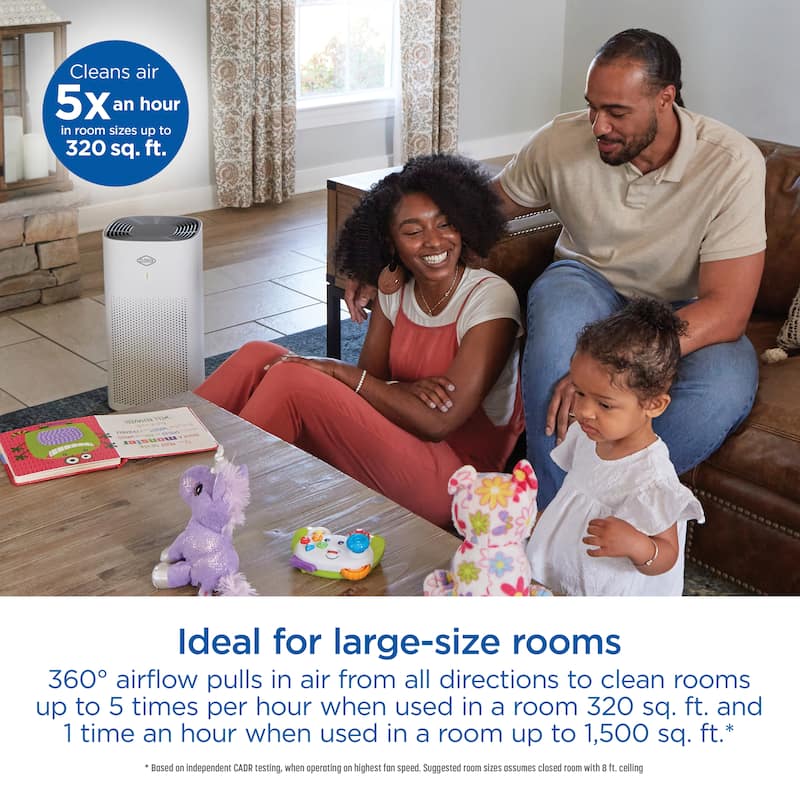 Clorox 320 Large Room True HEPA Air Purifier Bed Bath & Beyond 35315255