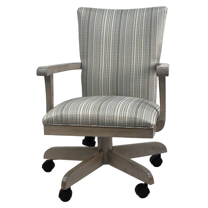 Caster Solid Wood Dining Chair on Wheels - 700 - 18" seat - Natural Fun - DL