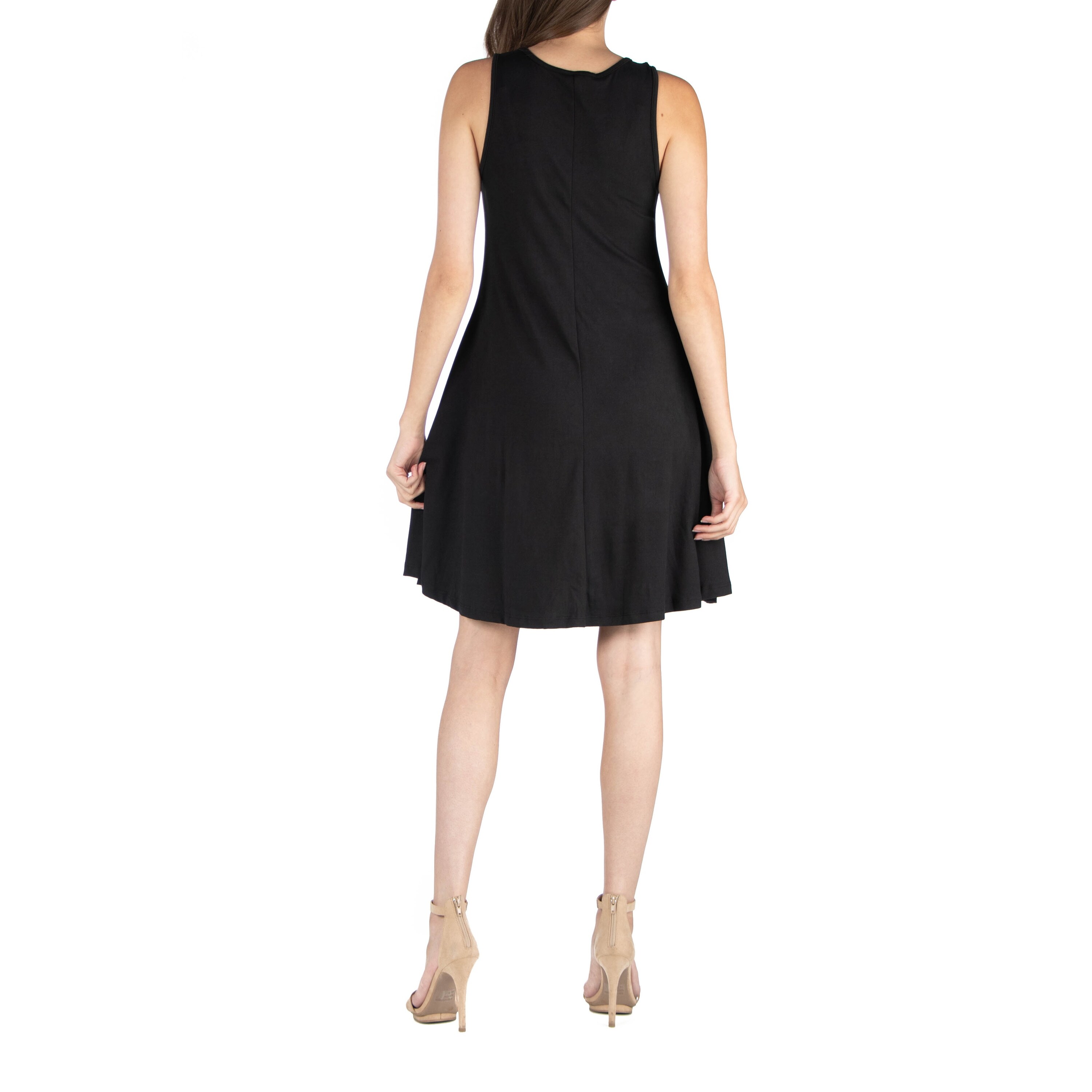 a line skater dress
