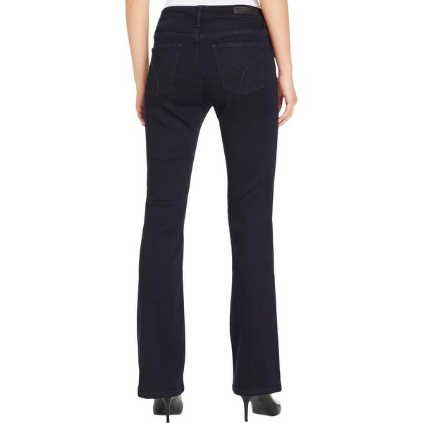 calvin klein curvy bootcut jeans