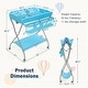 preview thumbnail 17 of 22, Baby Changing Table with Safety Belt and 4-side Defence - 36.5" x 27" x 40.5"(L x W x H)