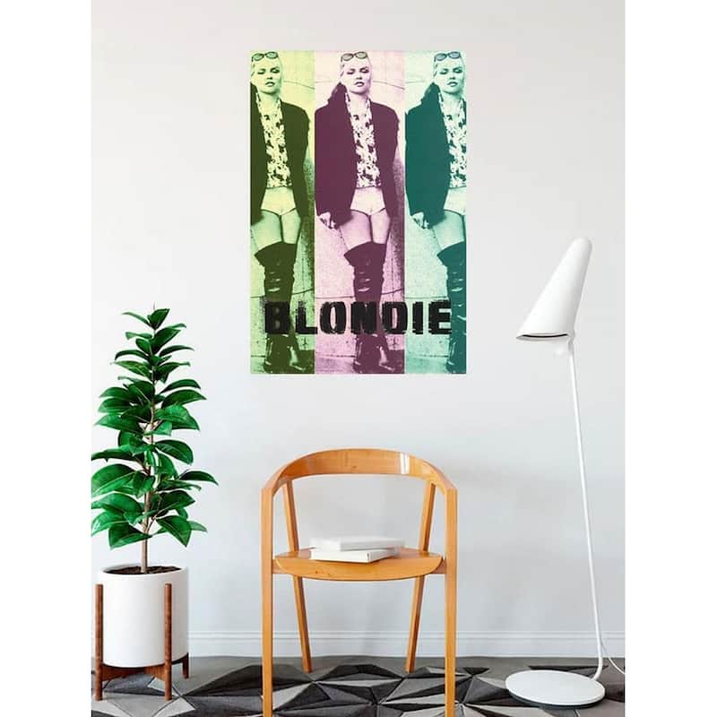 Blondie Boots Art Poster - 24 x 36 Inch