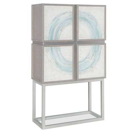 Melange Kandin Bar Cabinet - 41"x72.25"x19"