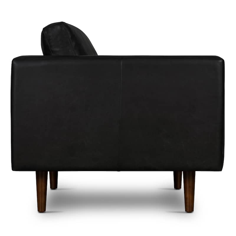 Poly and Bark Napa Lounge Chair - Genuine Italian Leather