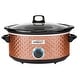 preview thumbnail 1 of 1, Brentwood 7 Quart - Slow Cooker - (Copper) Copper