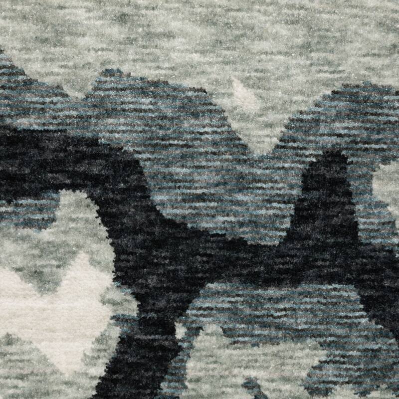 Style Haven Estella Abstract Elements Blue/ Ivory Area Rug