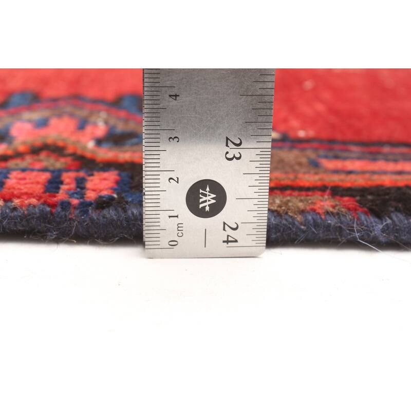 ECARPETGALLERY Hand-knotted Konya Anatolian Red Wool Rug - 3'10 x 8'6