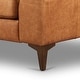 preview thumbnail 10 of 18, Poly & Bark Calle 75" Genuine Italian Leather Apartment Sofa