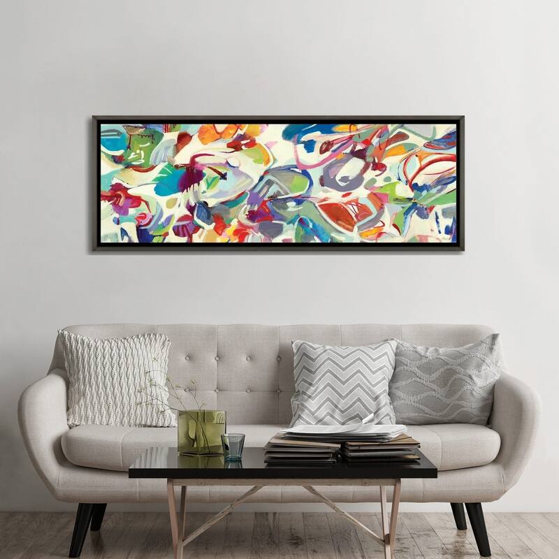 iCanvas "Boldly On" by Lisa Ridgers Framed