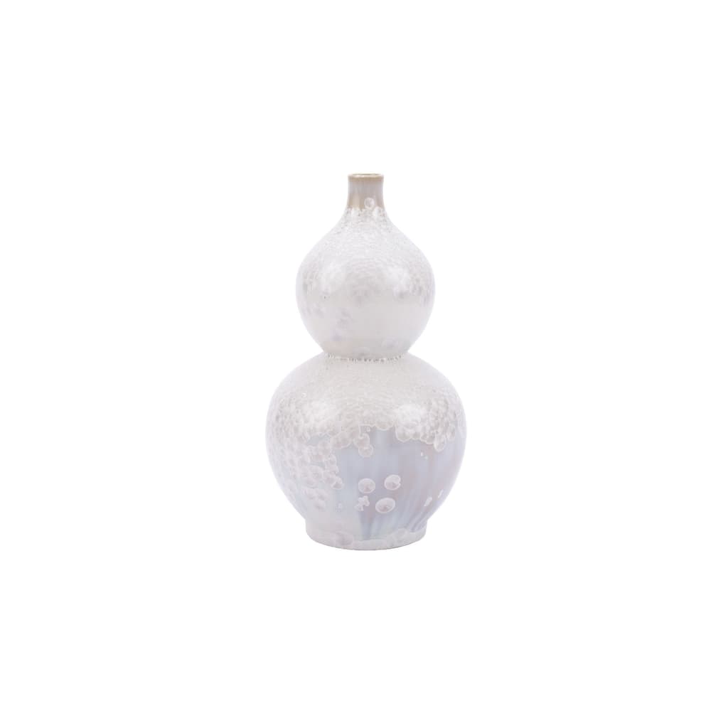 Crystal Shell Gourd Floor Vase