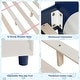 preview thumbnail 8 of 8, Costway Kids Upholstered Platform Bed Children Twin Size Wooden Bed