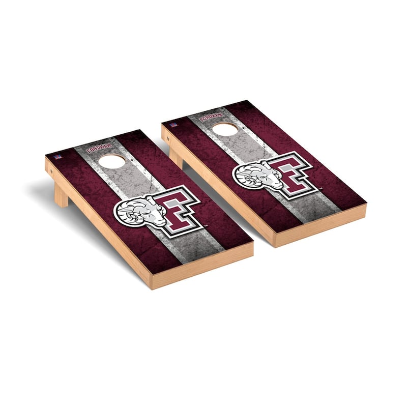 Fordham Rams Vintage Cornhole Board Set