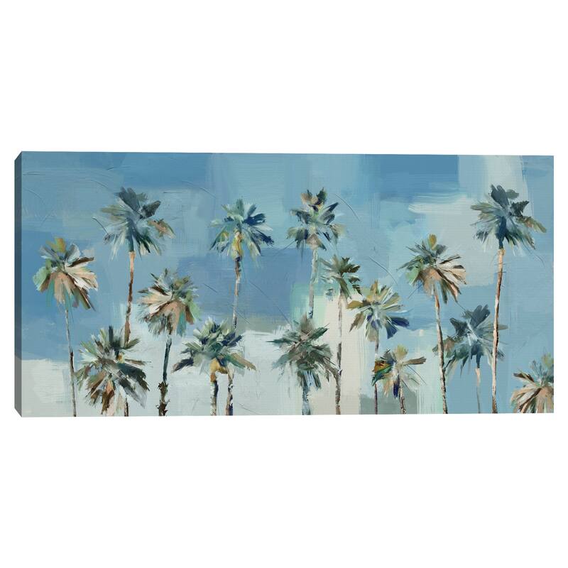 Tropic Palms by Studio Arts Canvas Art Print