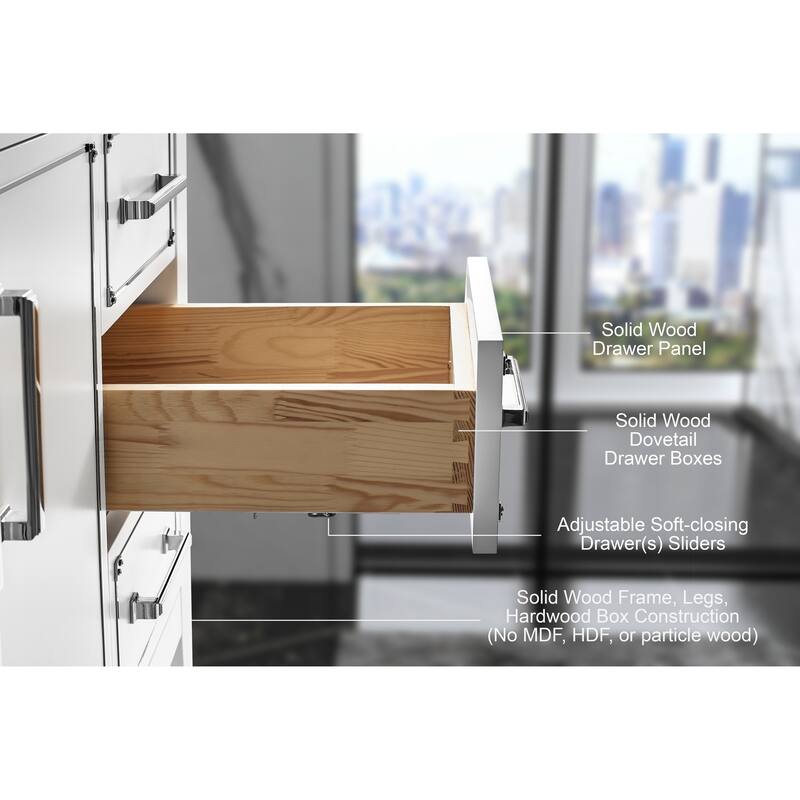 Ancerre Designs Aspen Bathroom Vanity Set