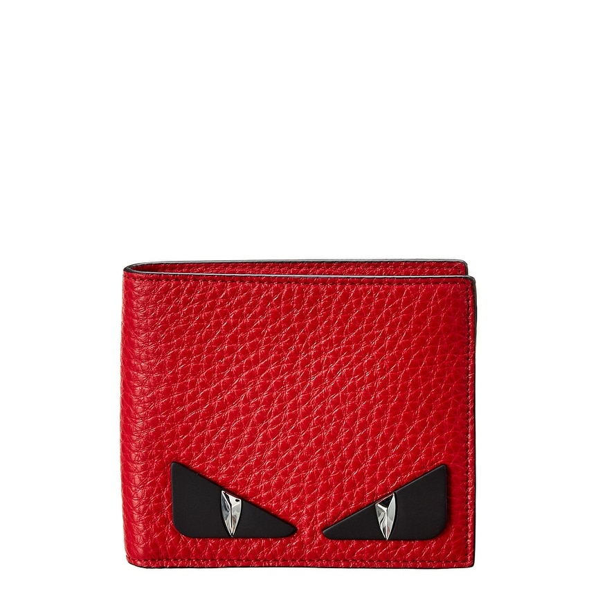 fendi black bag bugs bifold wallet