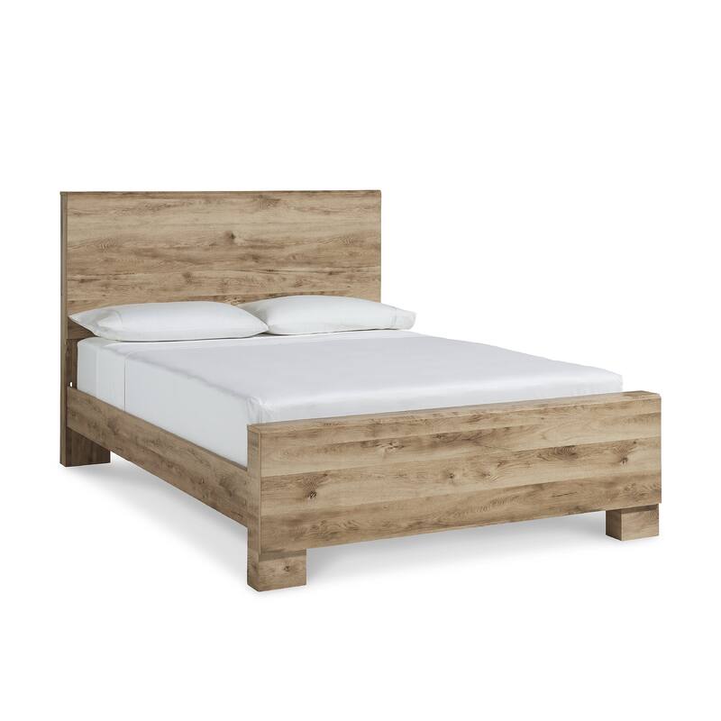 Signature Design by Ashley Hyanna Tan Brown Panel Bed