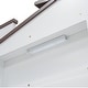 preview thumbnail 10 of 10, Twin Wood Platform Bed with House-shaped Headboard, LED and Built-in Storage, White