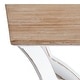preview thumbnail 1 of 4, Kate and Laurel Corbett Rustic Wood Shelf Set - 2 Piece 2 Piece - Rustic Brown/White