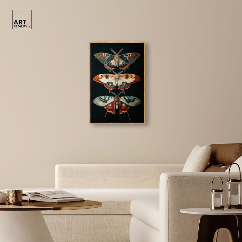 Void's Vivid Visitors Canvas by Art Remedy