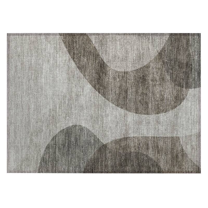 Machine Washable Indoor/ Outdoor Chantille Modern Deco Rug