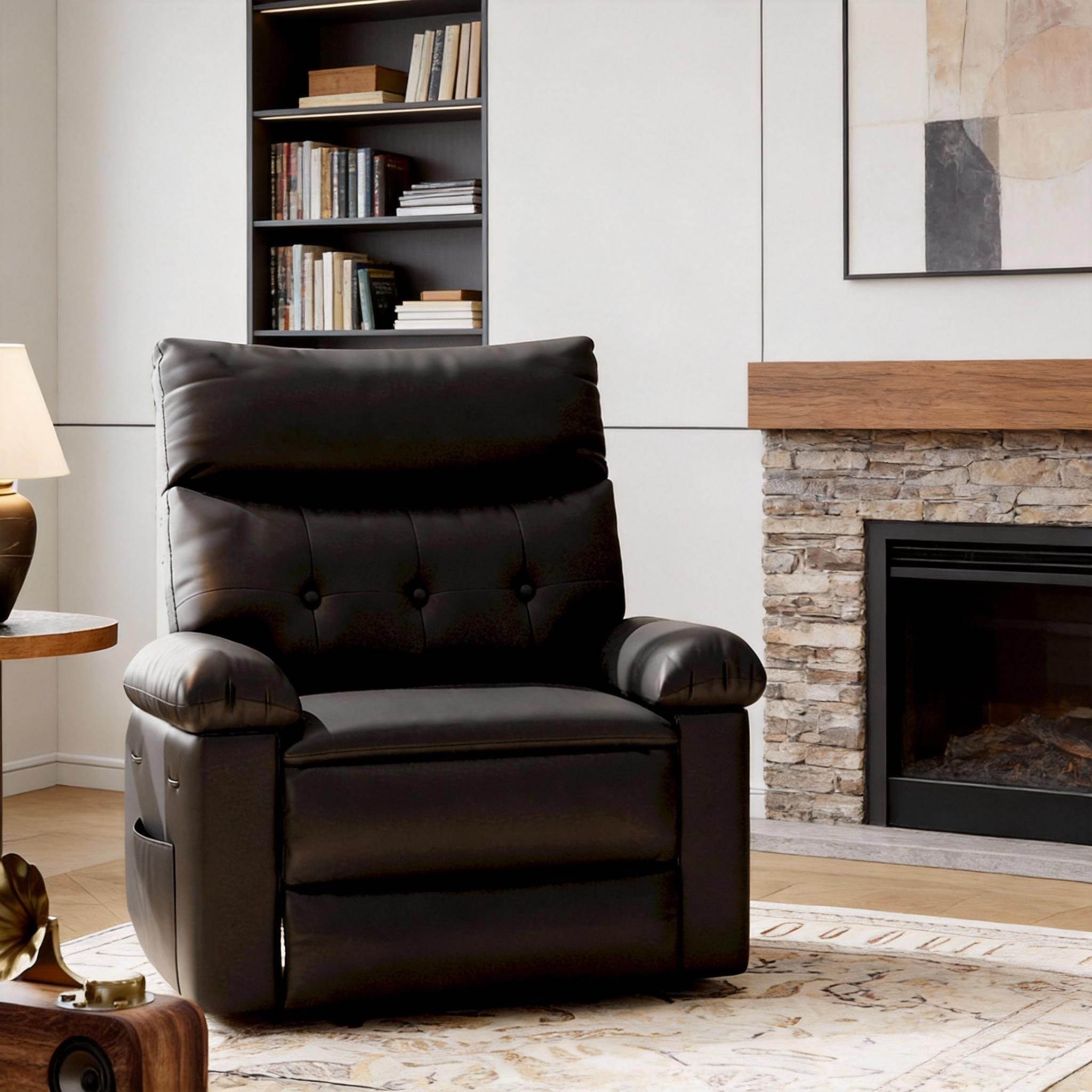 22"W Rocker Recliner, with Oversized Seat