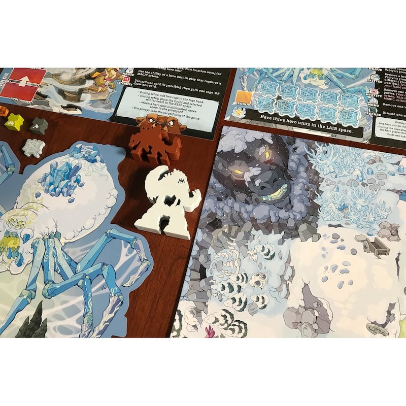 Maul Peak Board Game â€" An Asymmetric Tactics Game