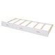 preview thumbnail 15 of 13, White Twin Size Platform Beds Bunk Bed with Trundle, Wardrobe and Desk