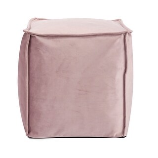 Allan Andrews Square Pouf Bella Rose