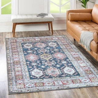 The Rug Collective Eloise Machine Washable Area Rug - Bed Bath & Beyond ...