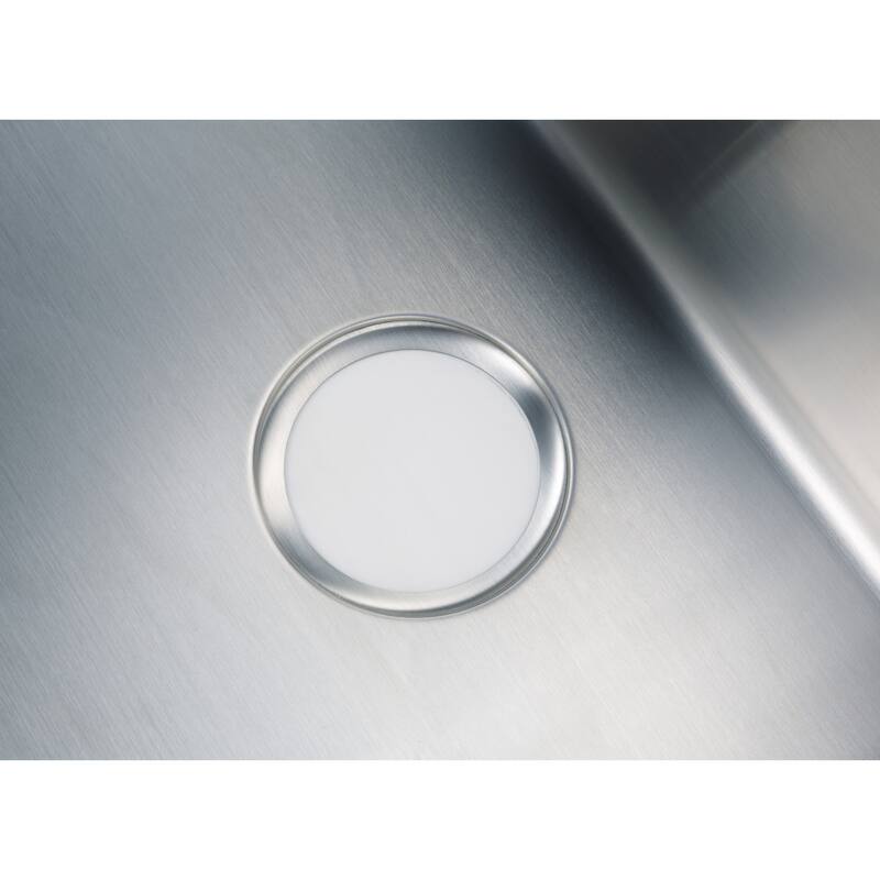 CB HOME 33" Undermount Single Bowl Stainless Steel/Gold Kitchen Sink