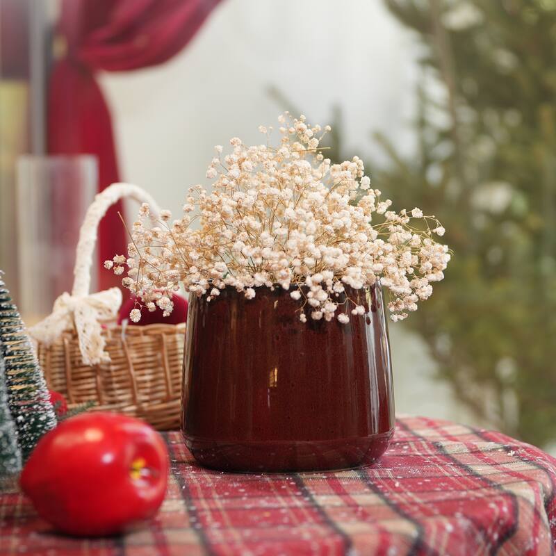 Handmade Ceramic Planter Set of 4 - Perfect for Succulents & Cacti