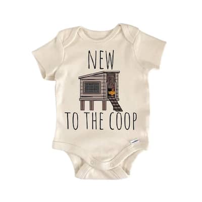 Chicken Farm Coop - Baby Boy Girl Clothes Infant Bodysuit Funny Cute Newborn