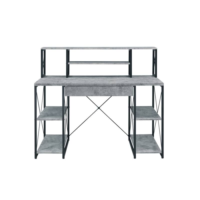 Amiel All Purpose Finish Writing Desk - Gray