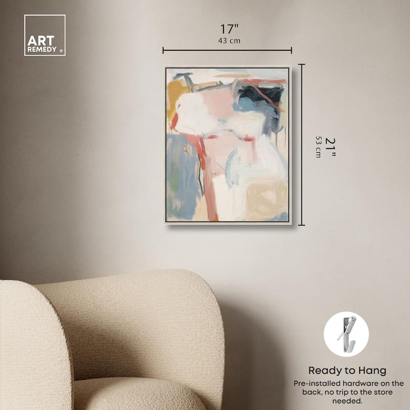 Dreamlike Palette I Canvas by Art Remedy
