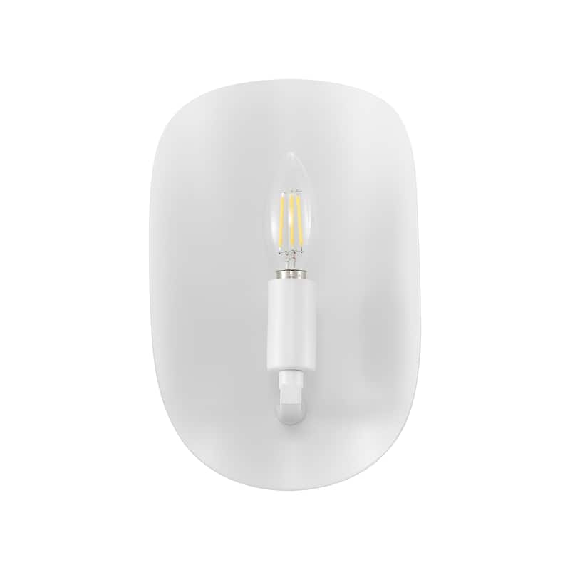 SAFAVIEH Lighting Berendiena 4-inch Wall Sconce with Bulbs (Set of 2) - 4 In. W x 6 In. D x 10 In. H - 4Wx6Dx10H