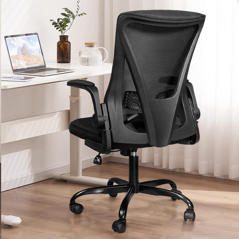 Modern Sleek Cushion Design Executive Black Office Chair - Bed Bath &  Beyond - 11586462