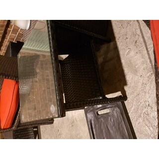 Kinbor Set of 2 Patio Furniture Outdoor Wicker Chaise Lounge Chair Adjustable Lounger Chair w/ Cushion