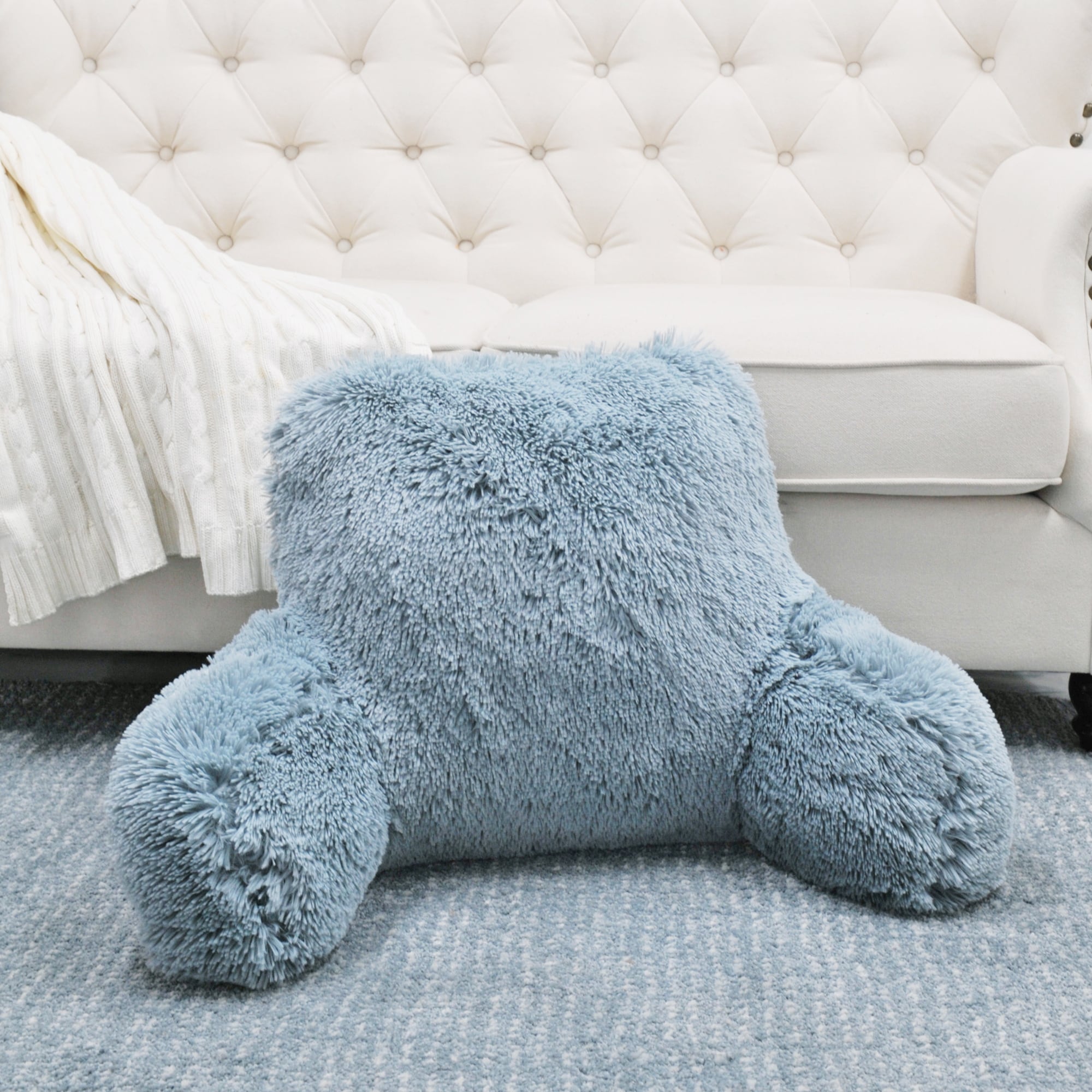 Bed bath and beyond backrest pillow best sale