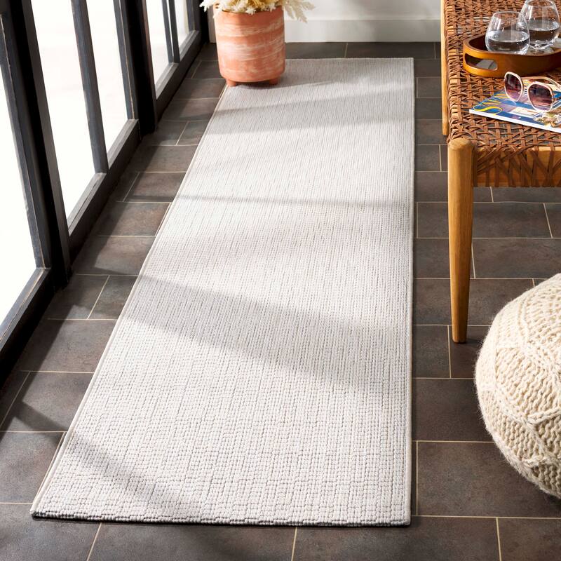 SAFAVIEH Sisal All-Weather Tressa Transitional Indoor/Outdoor Rug