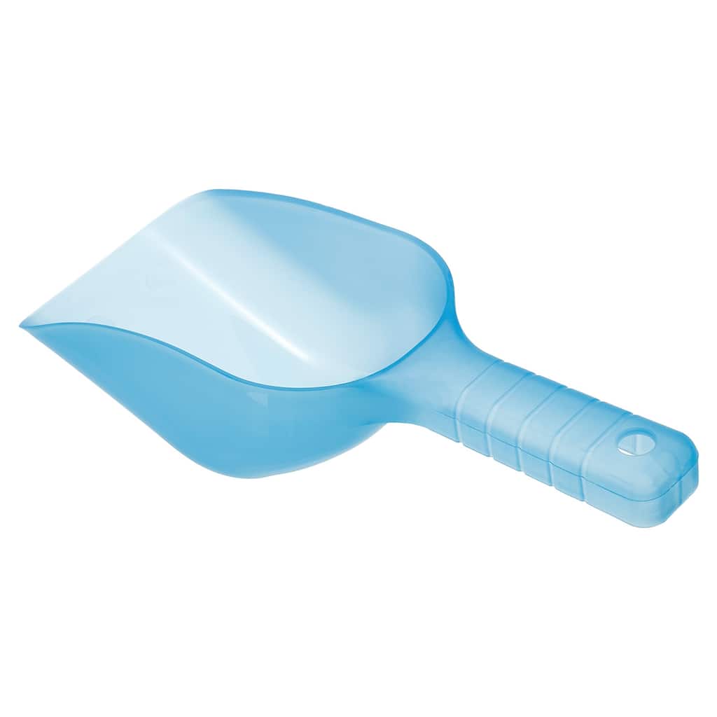 Ice Scoop Plastic 5.9x3.3x2.4" Flour Cereal Sugar Shovel Blue