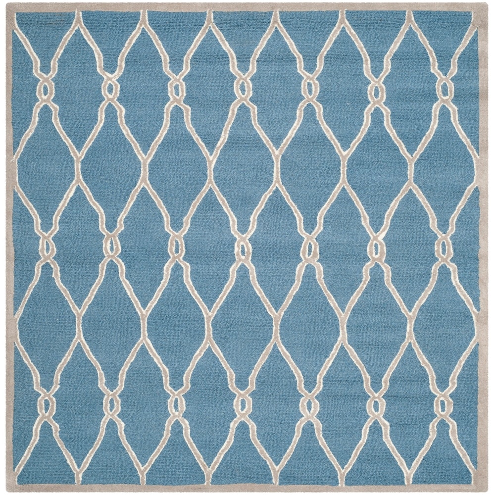 SAFAVIEH Handmade Cambridge Richtsje Moroccan Trellis Wool Rug