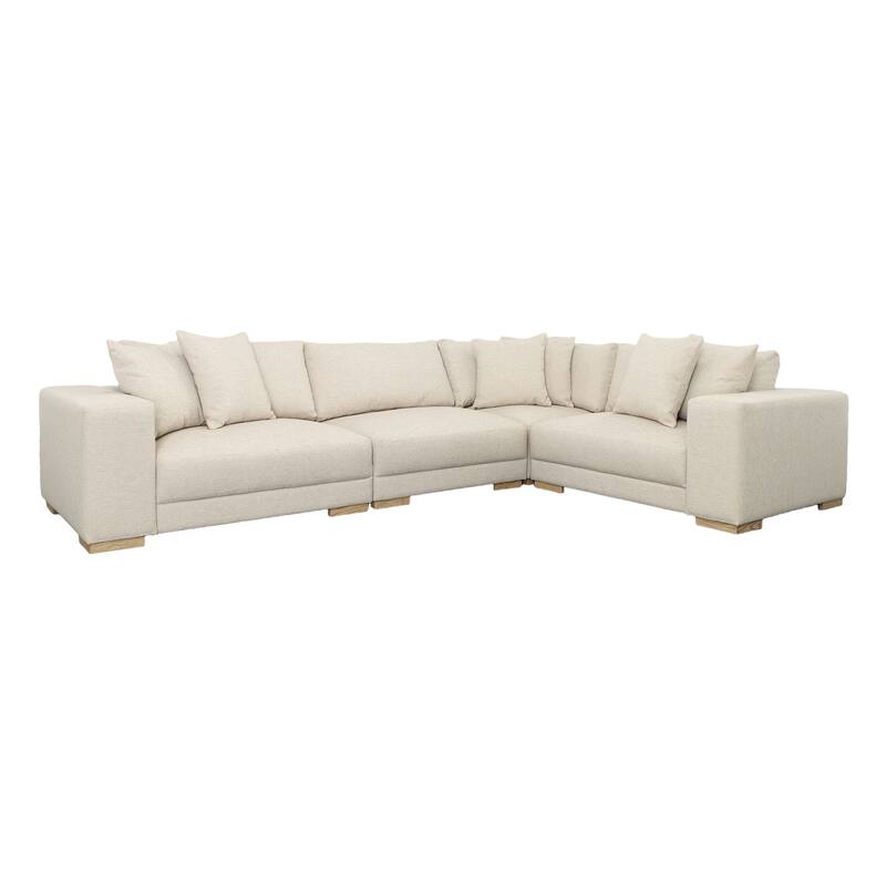 Edgecliff Linen Sofa - Cream